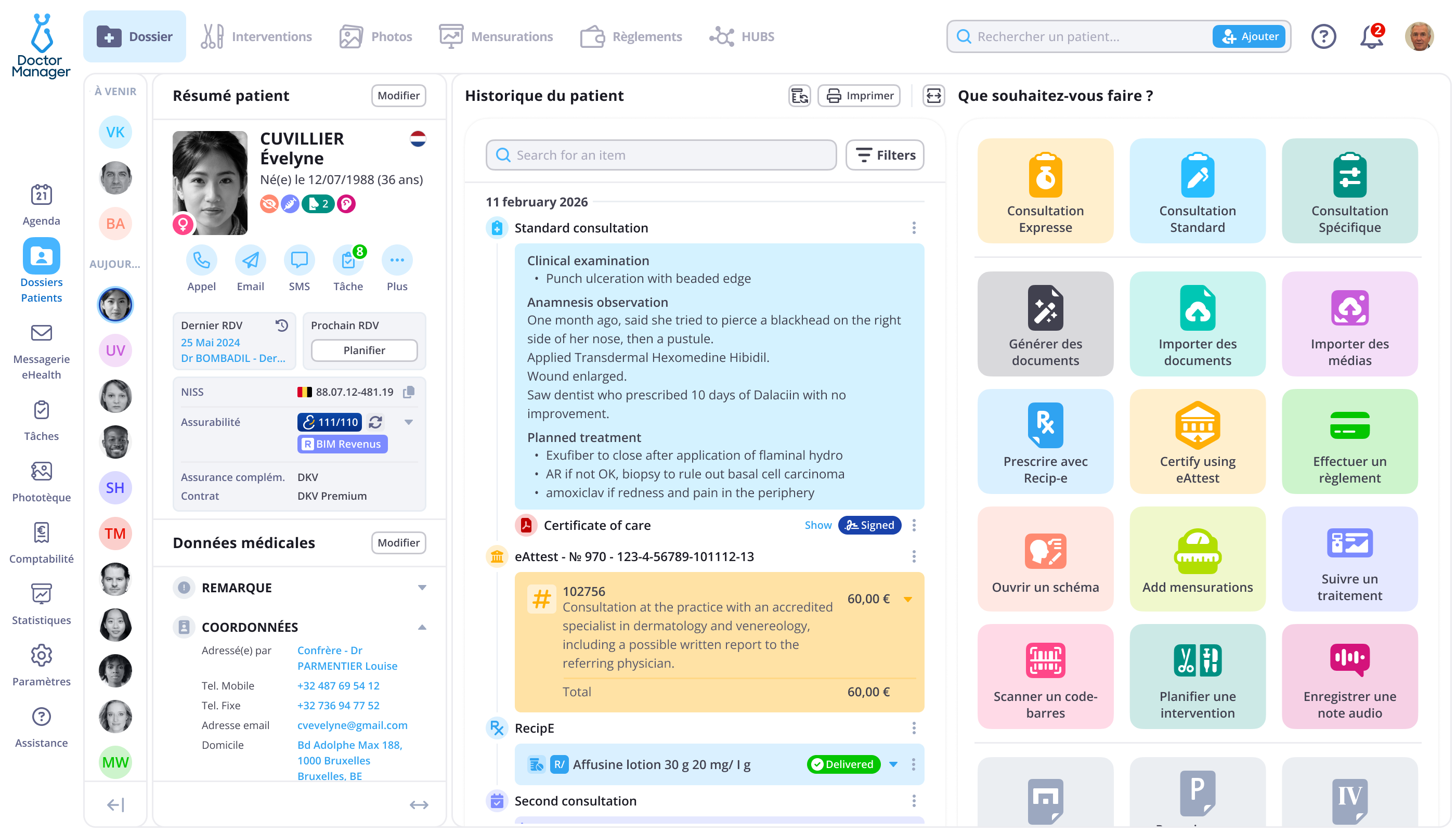 Doctor Manager - medische software voor dermatologen