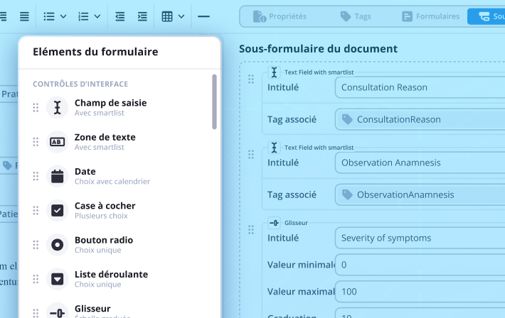 Modèles de consultation médecine esthétique